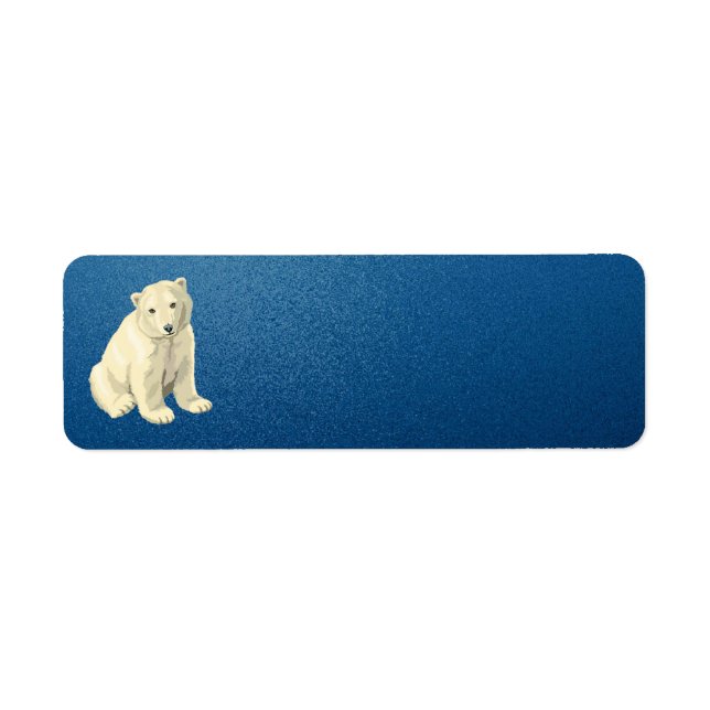 Etiqueta urso polar (Frente)