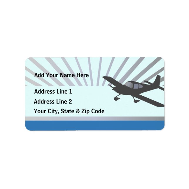 Etiqueta Vans RV-10 (Frente)