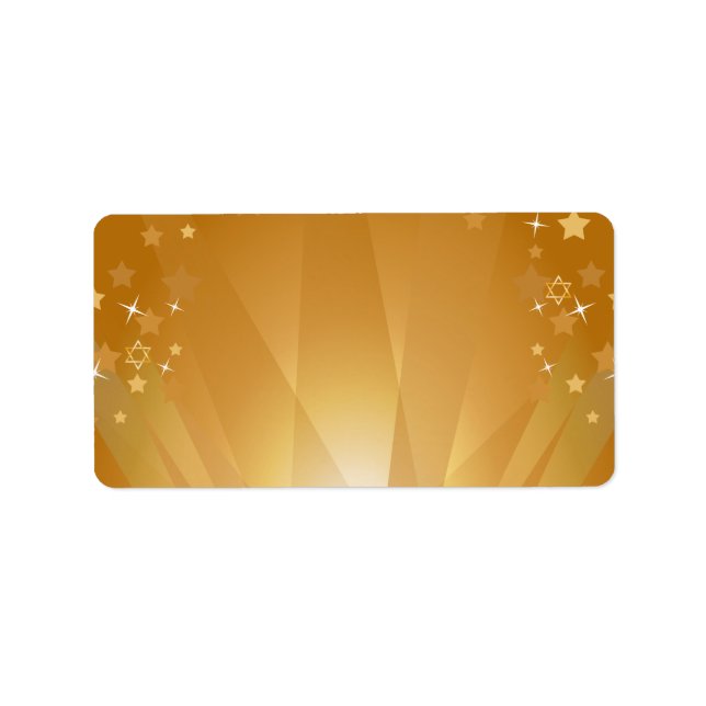 Etiqueta Vazio Red Carpet Hollywood Bat Mitzvah (Frente)