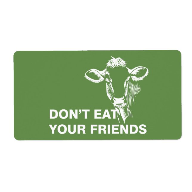 Etiqueta Veganismo (Frente)