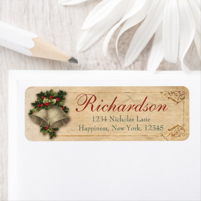 Etiqueta Velho Vírgula Vitoriana Tradicional (Insitu)