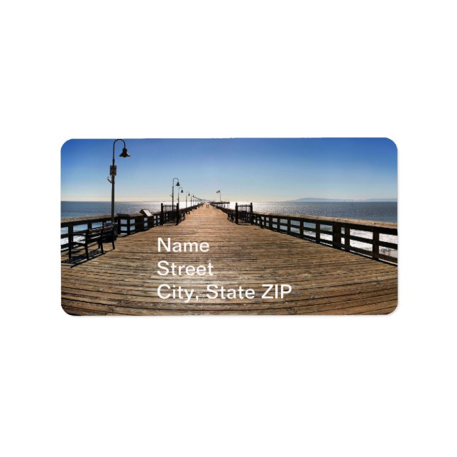 Etiqueta Ventura Pier (Frente)