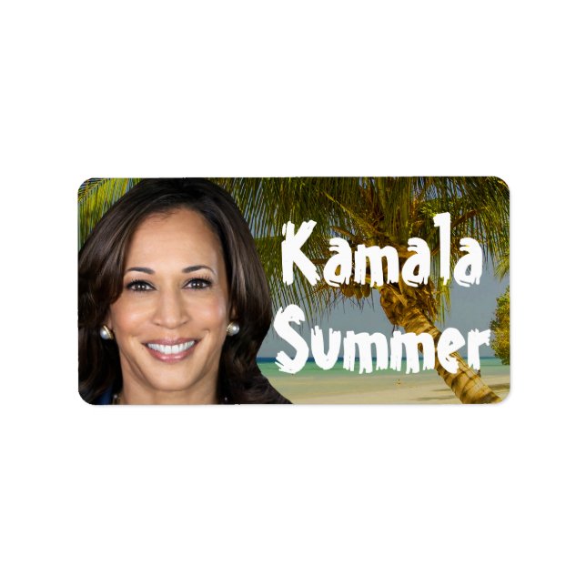 Etiqueta Verão de Kamala 2024 (Frente)