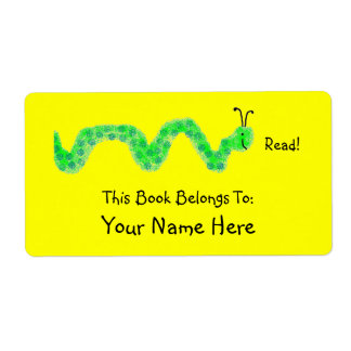 Etiqueta Verme do Livro, Cartaz do Livro