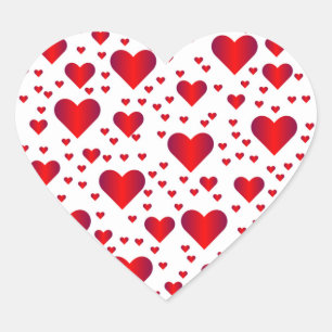 Etiqueta vermelha pequena dos namorados dos