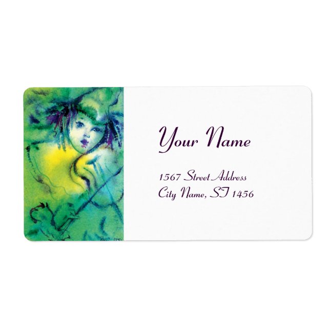 ETIQUETA VESTUÁRIO EM VERDE (Frente)