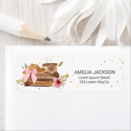 Etiqueta Viagem de Miss para Mrs chá de noiva retrô