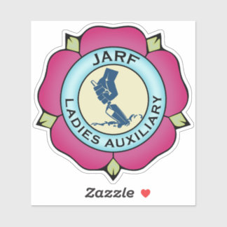 Etiqueta vinil com logotipo JLA HS 4"