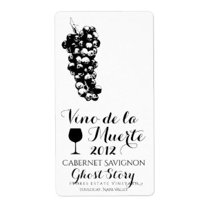 Etiqueta Vino de la muerte