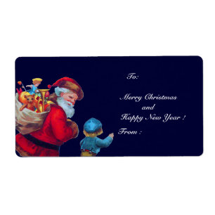 ETIQUETA VINTAGE 2 DO PAPAI NOEL