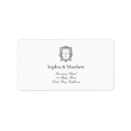 Etiqueta Vintage Baroque Fine Art Renaissance Minimal