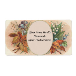 Etiqueta Vintage Floral Canning/Candela Personalizada 2