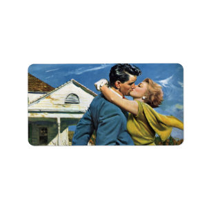 Etiqueta Vintage Love and Romance Newlyweds Comprar Primeir