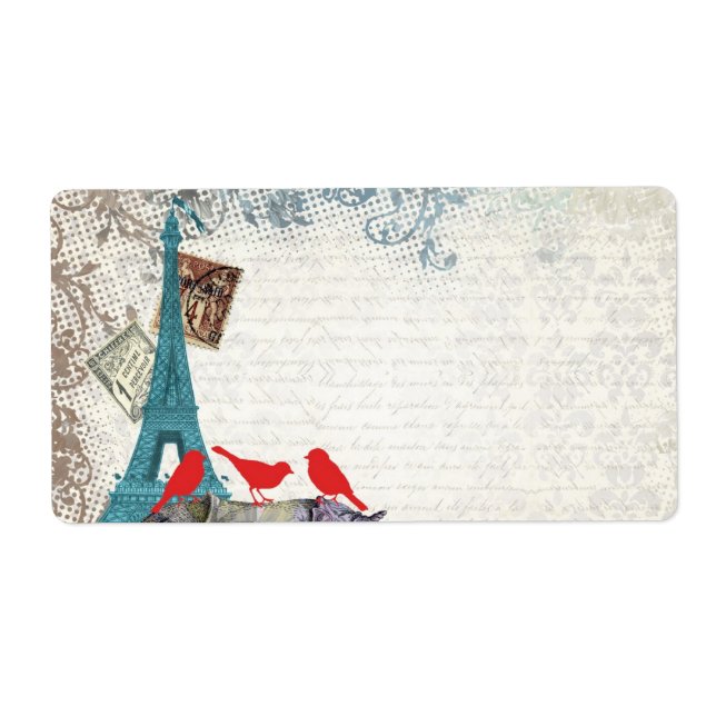 Etiqueta Vintage rhino (Frente)