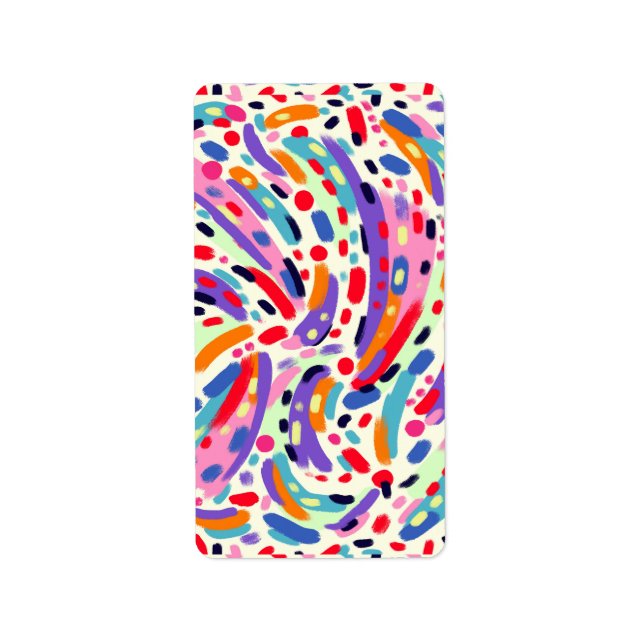 Etiqueta Viva Cores! (Frente)