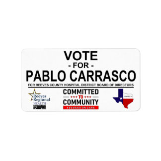 Etiqueta Votação em Pablo Carrasco