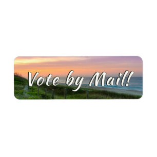 Etiqueta Votação por Mail - Beach
