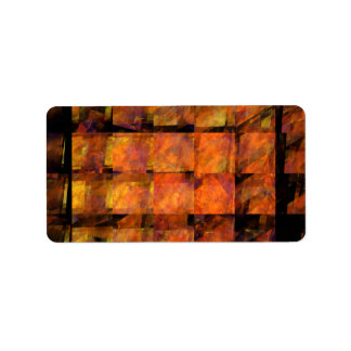Etiqueta Wall Abstrato Art
