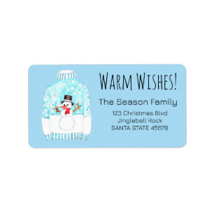 Etiqueta Warm Wish Natal Sweet Label