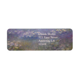 Etiqueta Water Lily Claude Monet