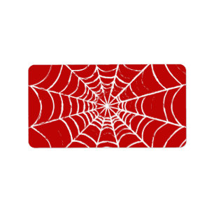 Etiqueta Web Vermelha