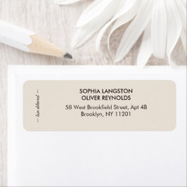 Etiqueta Wedding Peacock Botanical | Couture Address Art