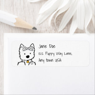 Etiqueta Westie Girl