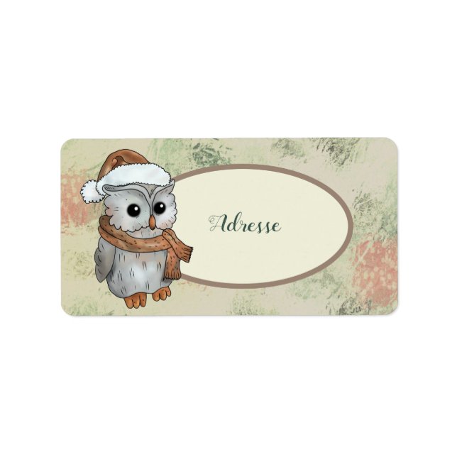 Etiqueta Wintereule (Frente)