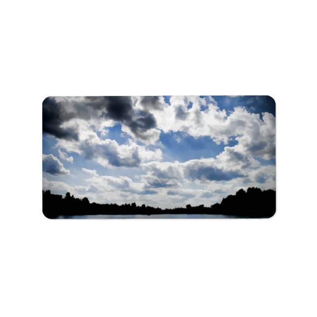 Etiqueta Wisconsin Lake (Frente)