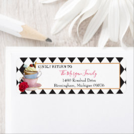 Etiqueta Wonderland Mad Tea Party