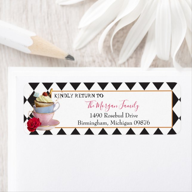 Etiqueta Wonderland Mad Tea Party (Insitu)