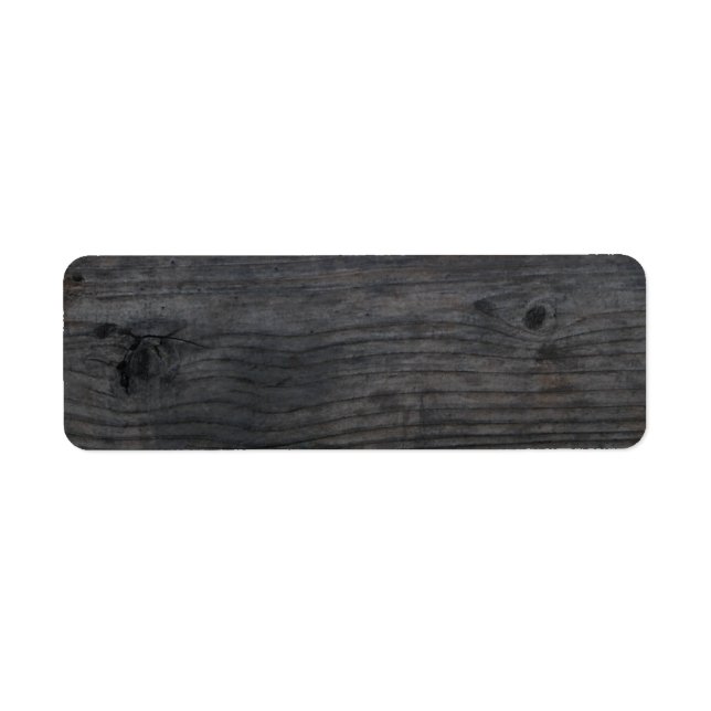 Etiqueta Wood (Frente)