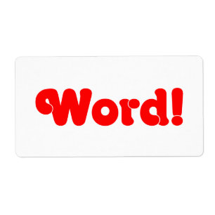 Etiqueta Word!