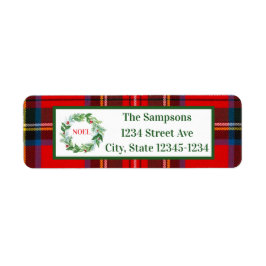 Etiqueta Xadrez de Natal, Manipulado, Rua NÓVEL