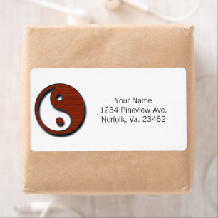 Etiqueta Yin Yang por Shirley Taylor