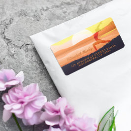 Etiqueta Yoga Instrutor Sun Salutation Crescent Moon Pose