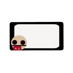 Etiqueta Zombi sangrento
