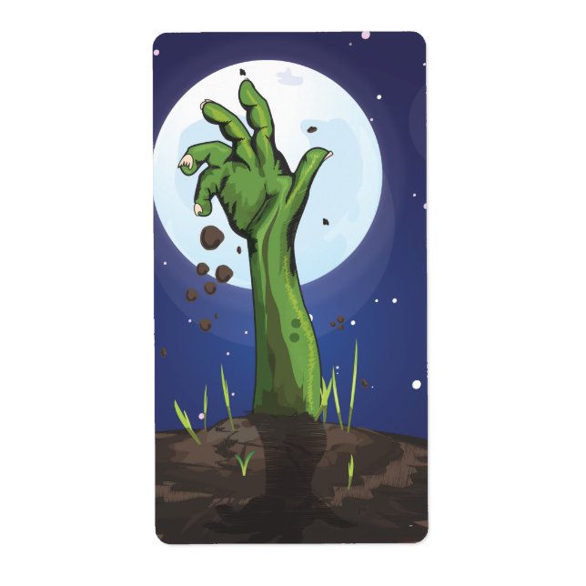 Etiqueta Zumbi (Frente)