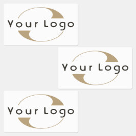 Etiquetas 18 Vinhetas à prova d'água Garrafa de logotipo da