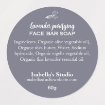 30 Sabonete de Lavanda impermeável