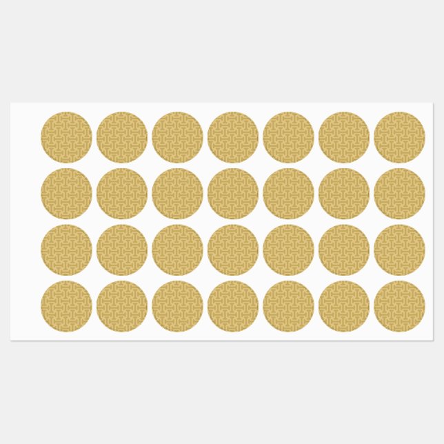 Etiquetas 60s Paper Pattern (Folha)