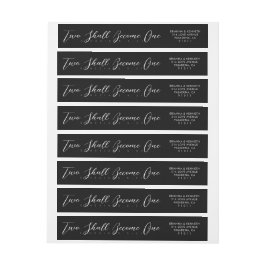 Etiquetas A Bíblia De Casamento Verso Dois Torna-Se Um Scrip