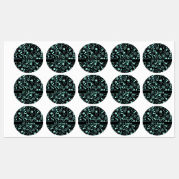 Etiquetas a moderna bioquímica azul do aqua é complexa