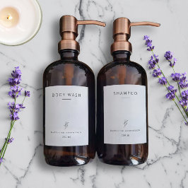 Etiquetas à prova d'água de organizações de casas