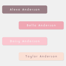 Etiquetas adesivas à prova d'água à prova d'água b