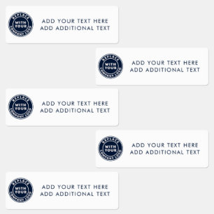 Etiquetas Adicionar logotipos de negócios e funcionários de 