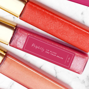 Etiquetas Adicionar o Produto de Cor Editável de Borda Branc