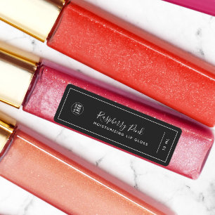 Etiquetas Adicione seu logotipo Borda branca Produto colorid