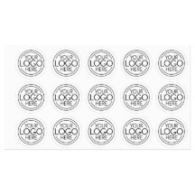 Adicione seu logotipo corporativo moderno minimali