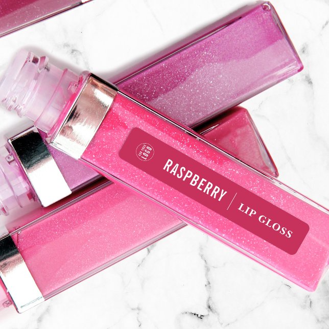 Etiquetas Adicione seu logotipo de linha branca Produto de c (Criador carregado)